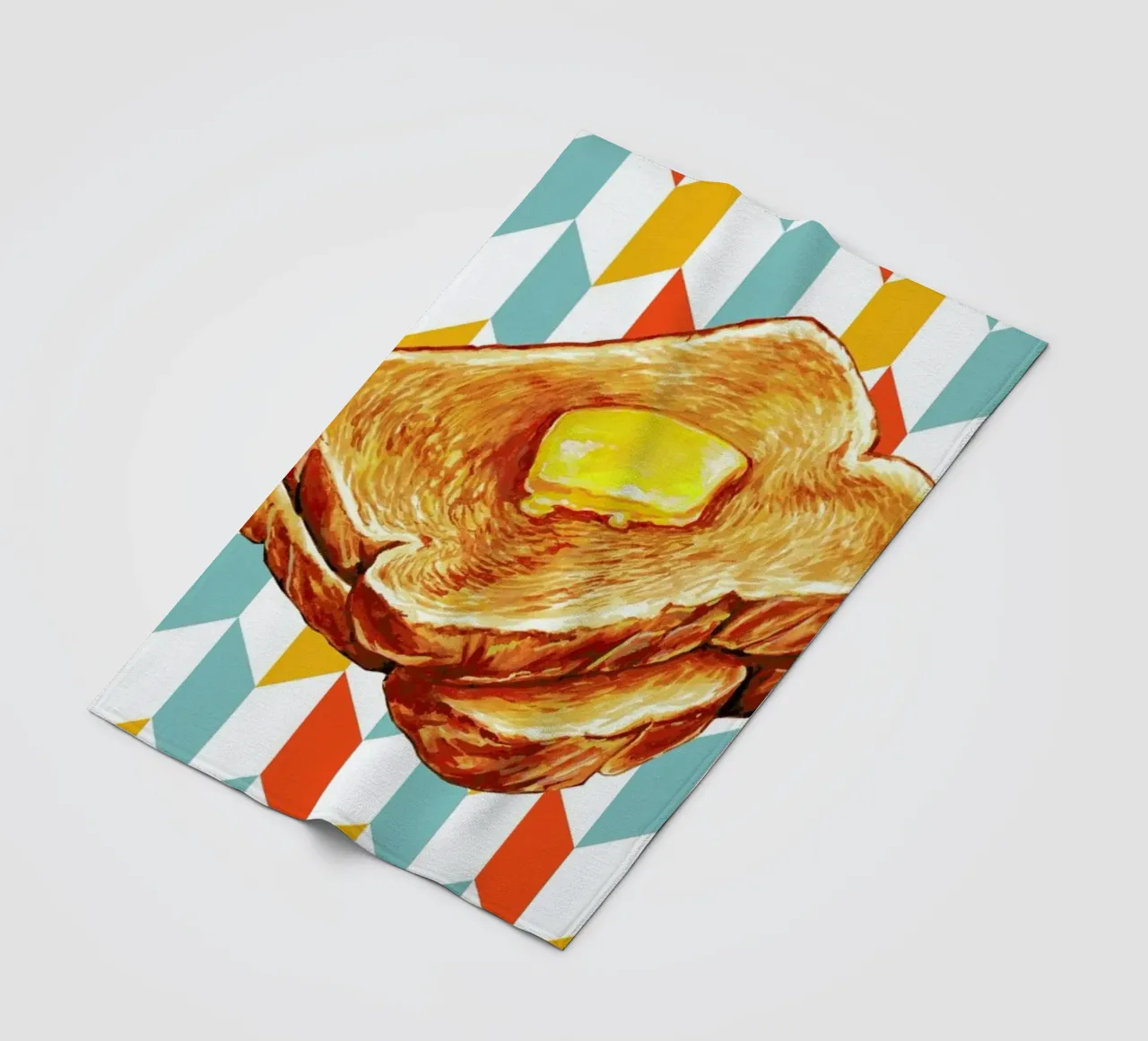 Buttered Toast manta de franela de Kelly Gilleran