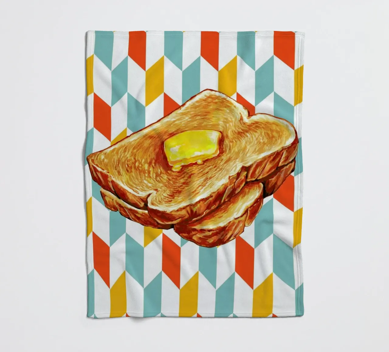 Buttered Toast coperta in pile da Kelly Gilleran