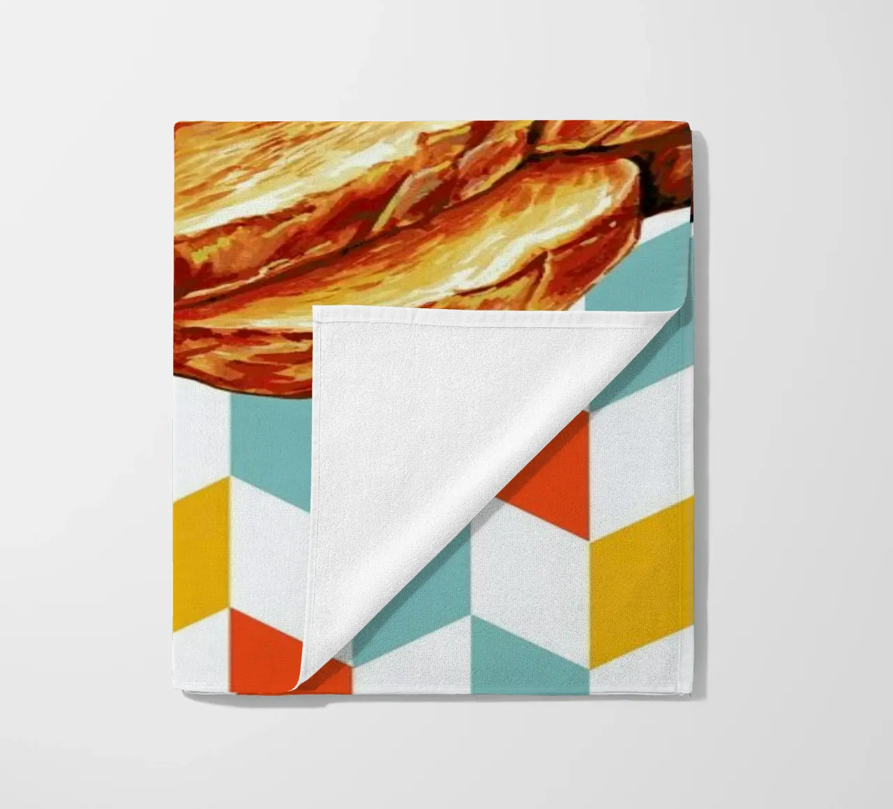 Buttered Toast beach towel by Kelly Gilleran