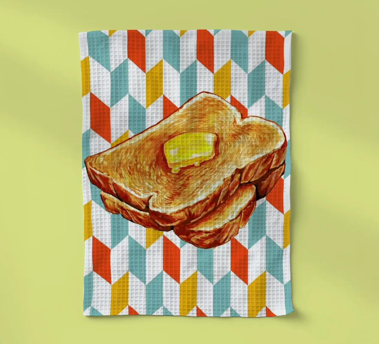 Buttered Toast canovaccio da cucina da Kelly Gilleran