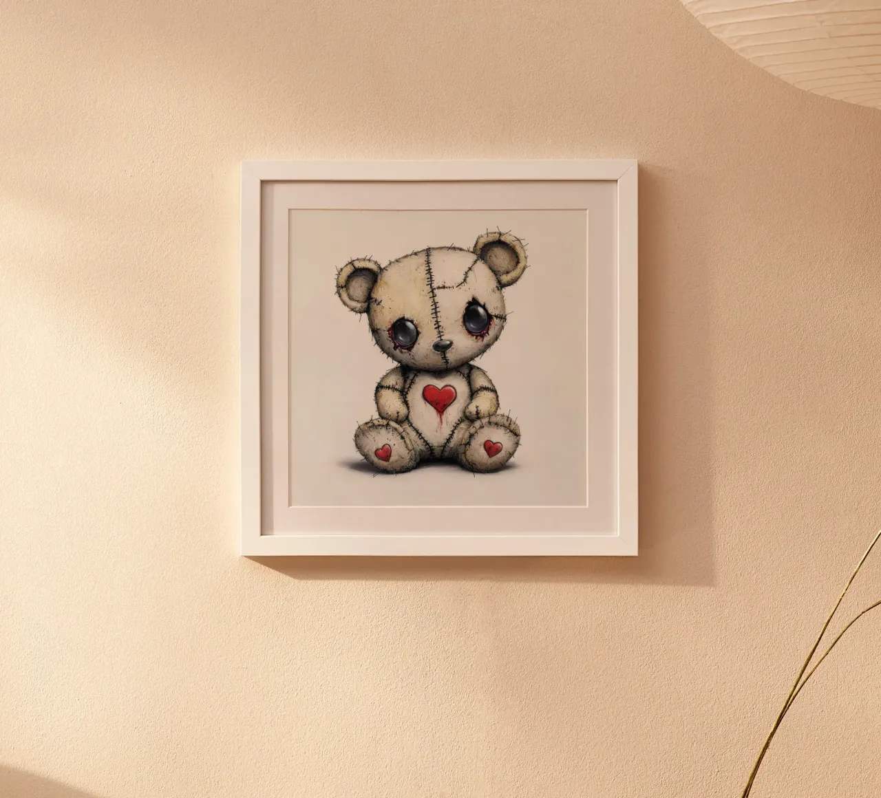 Orsetto Patchwork Cartoon poster da Happy Littles