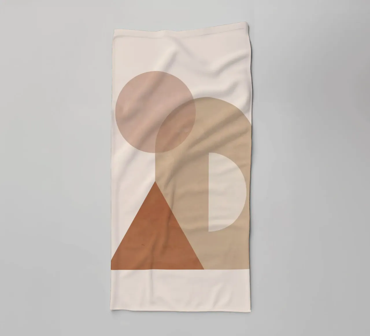 Terracotta Geometry asciugamano da bagno da ThingDesign