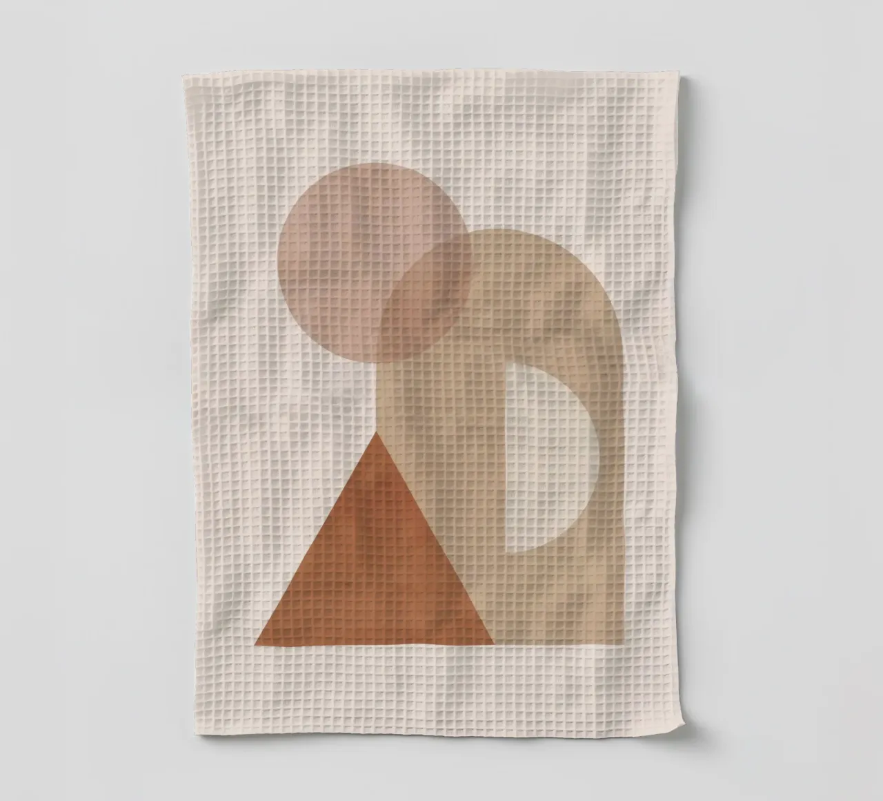 Terracotta Geometry canovaccio da cucina da ThingDesign