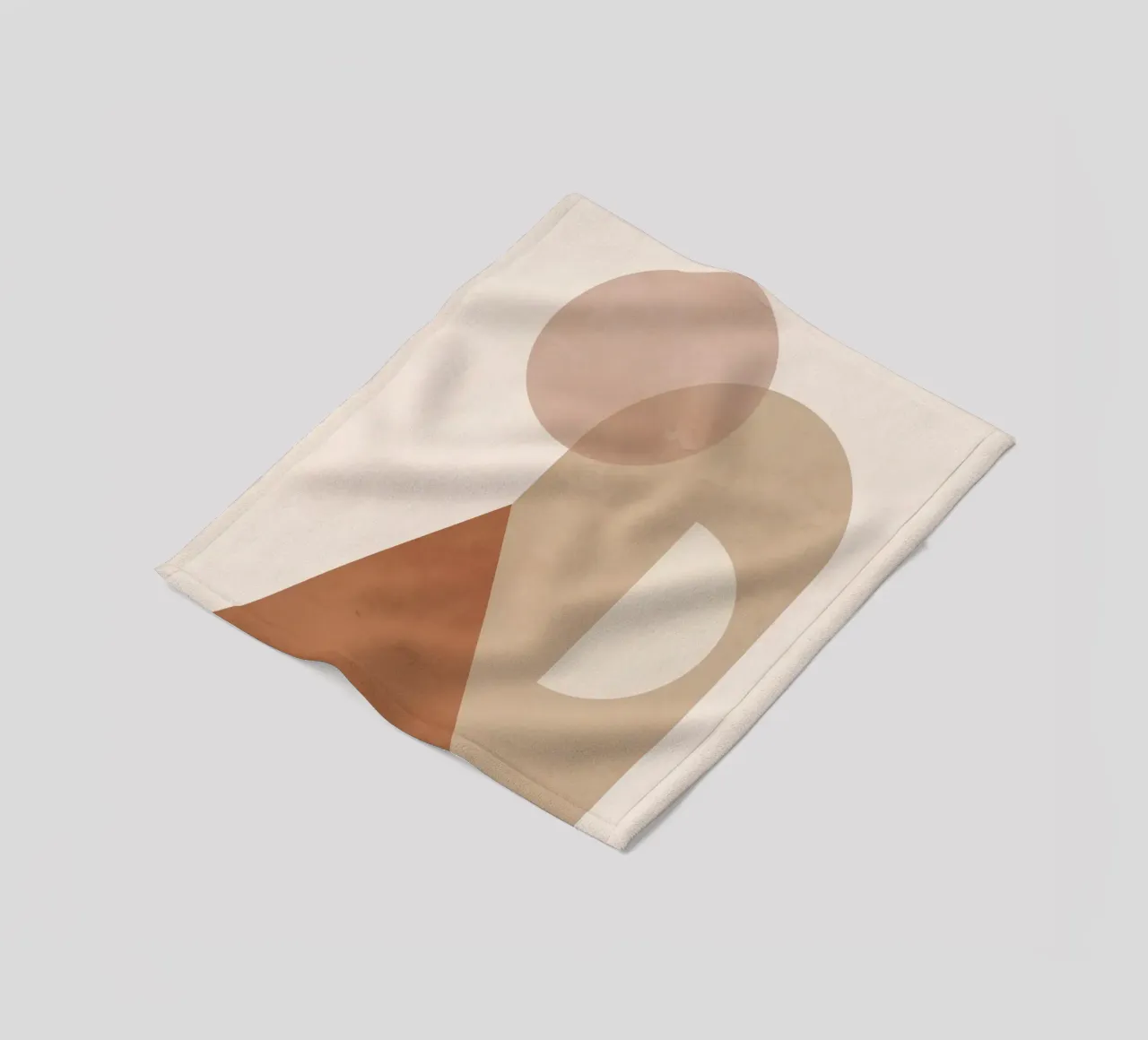 Terracotta Geometry coperta in pile da ThingDesign