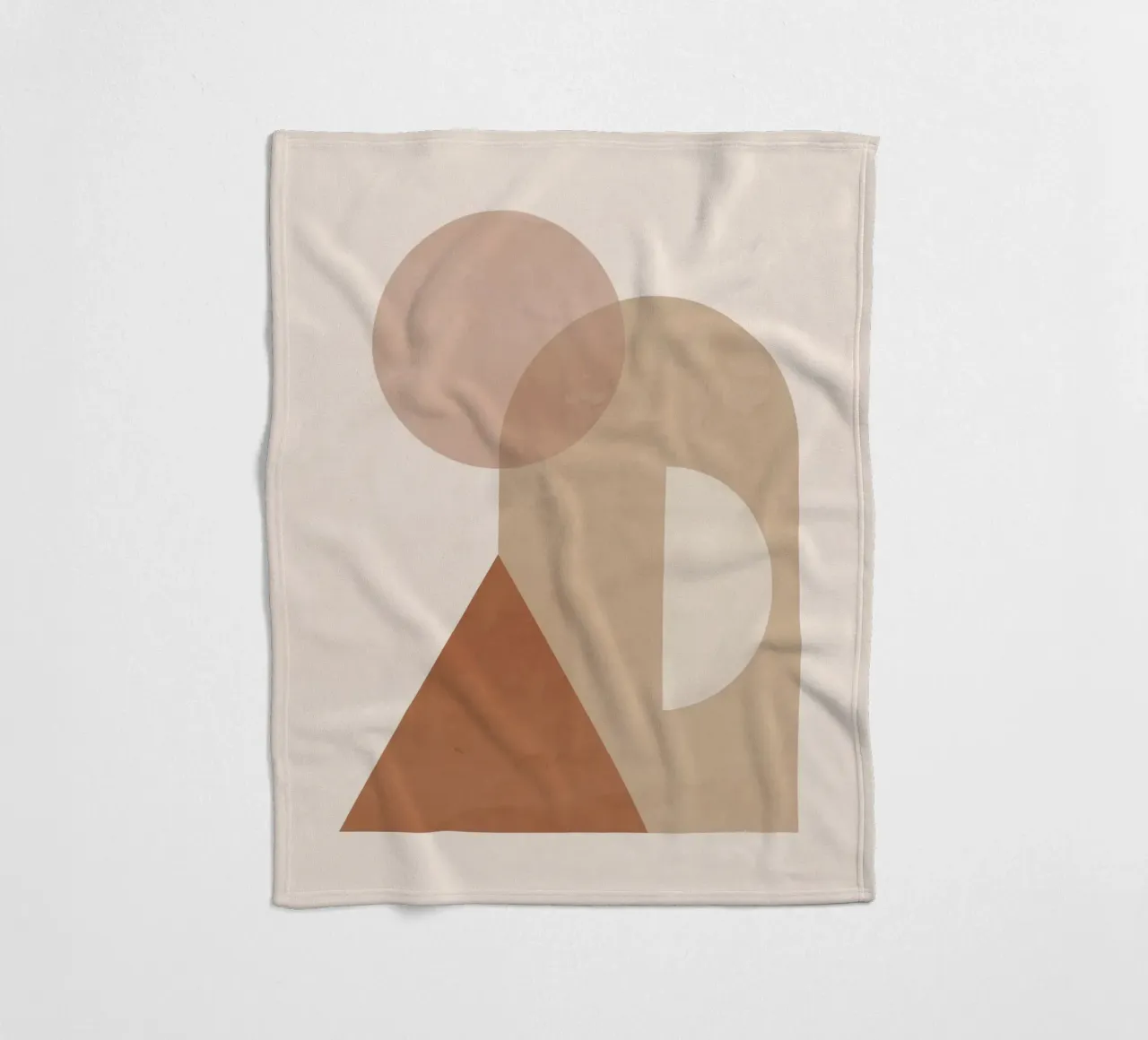 Terracotta Geometry coperta in pile da ThingDesign