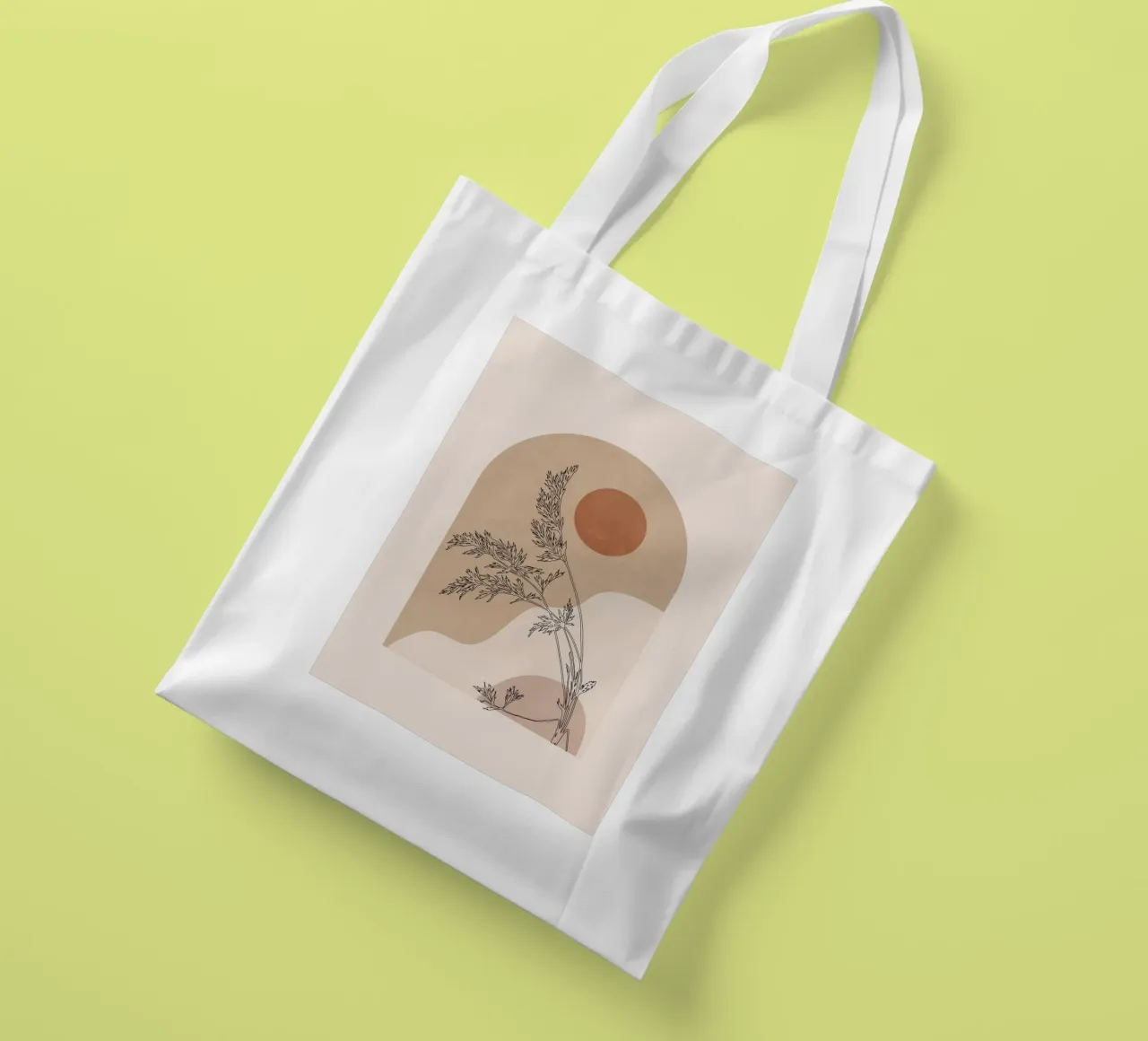 Arco botanico borsa in juta da ThingDesign