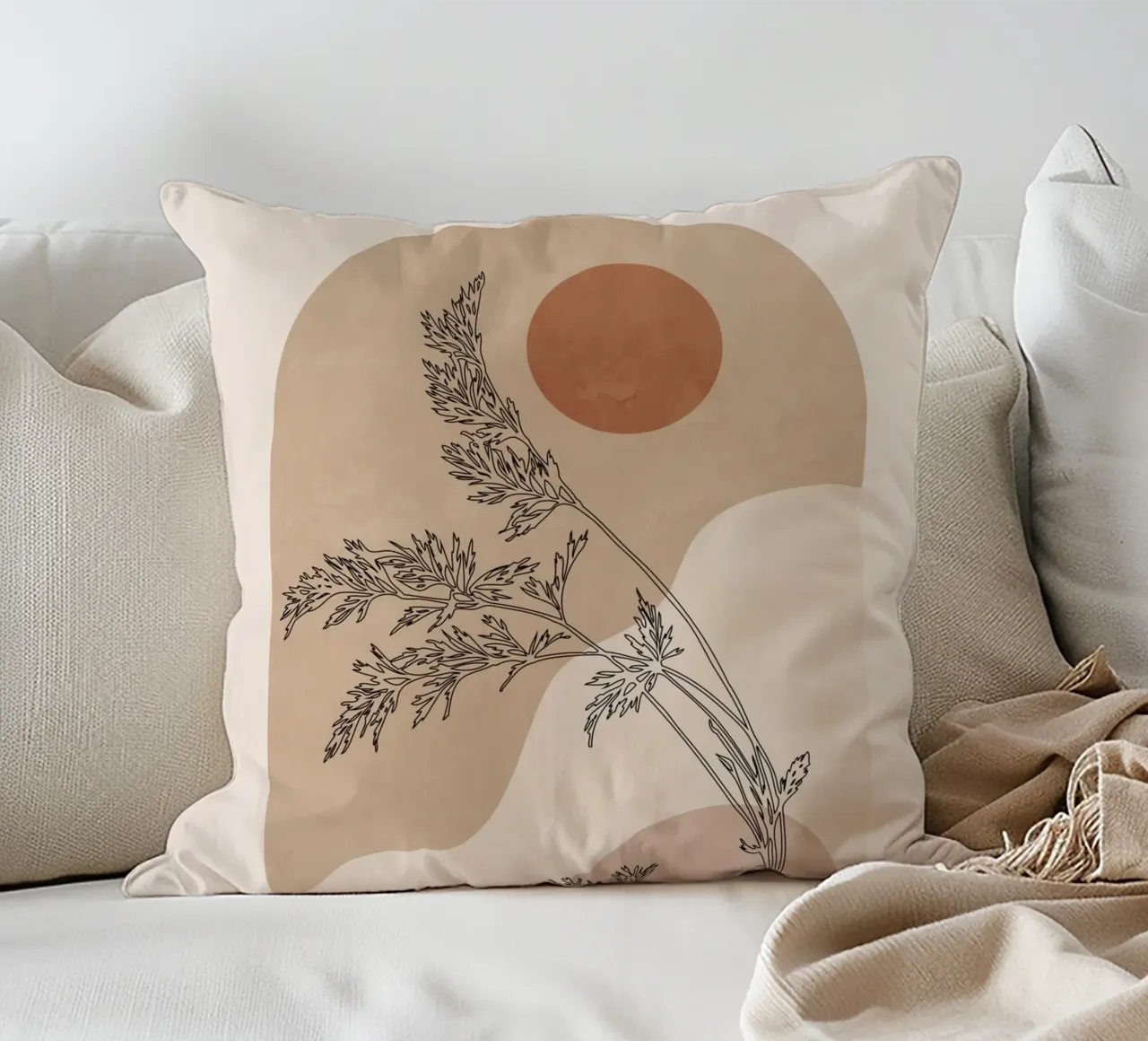 Arco botanico cuscino da ThingDesign