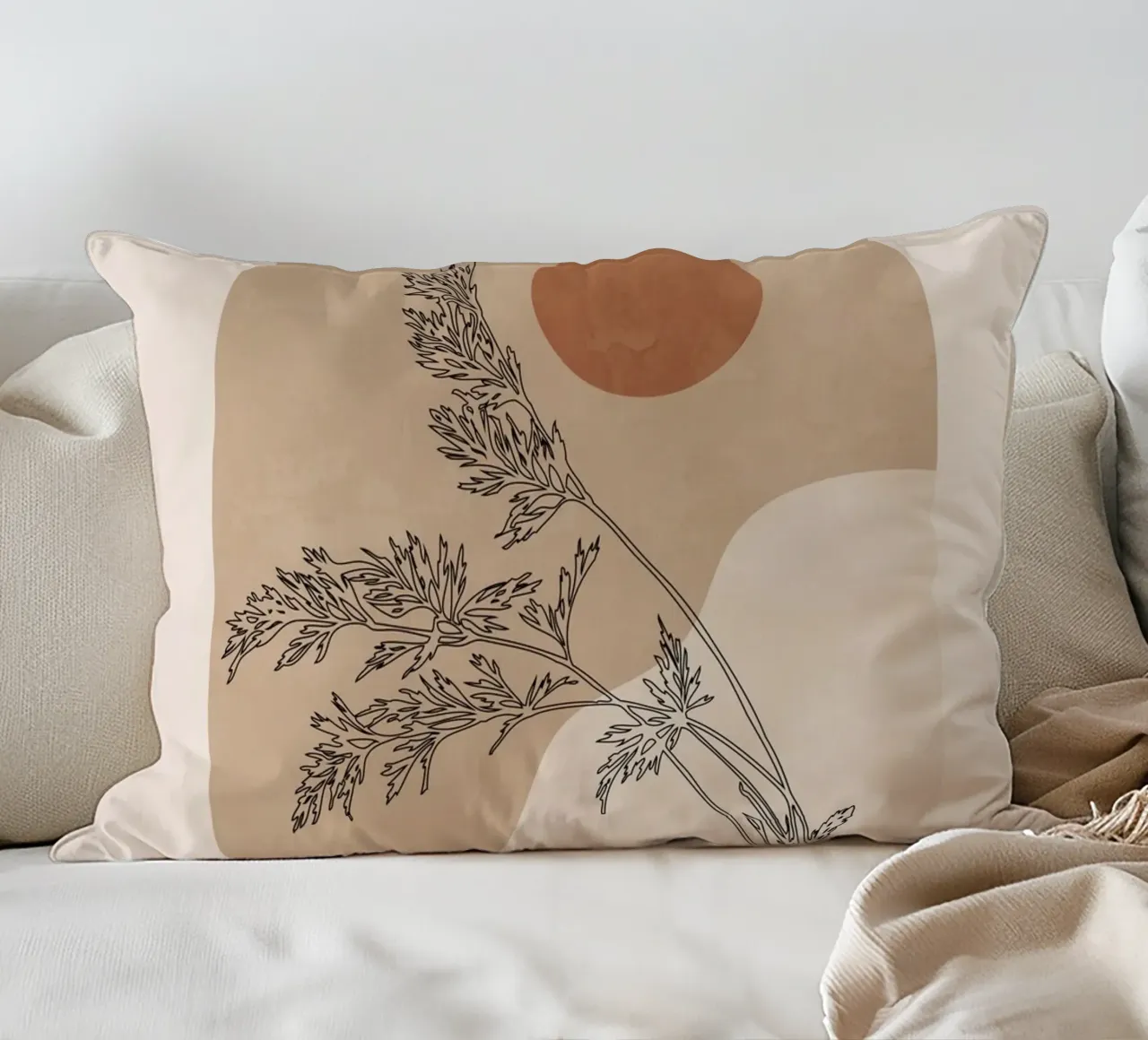 Arco botanico cuscino da ThingDesign