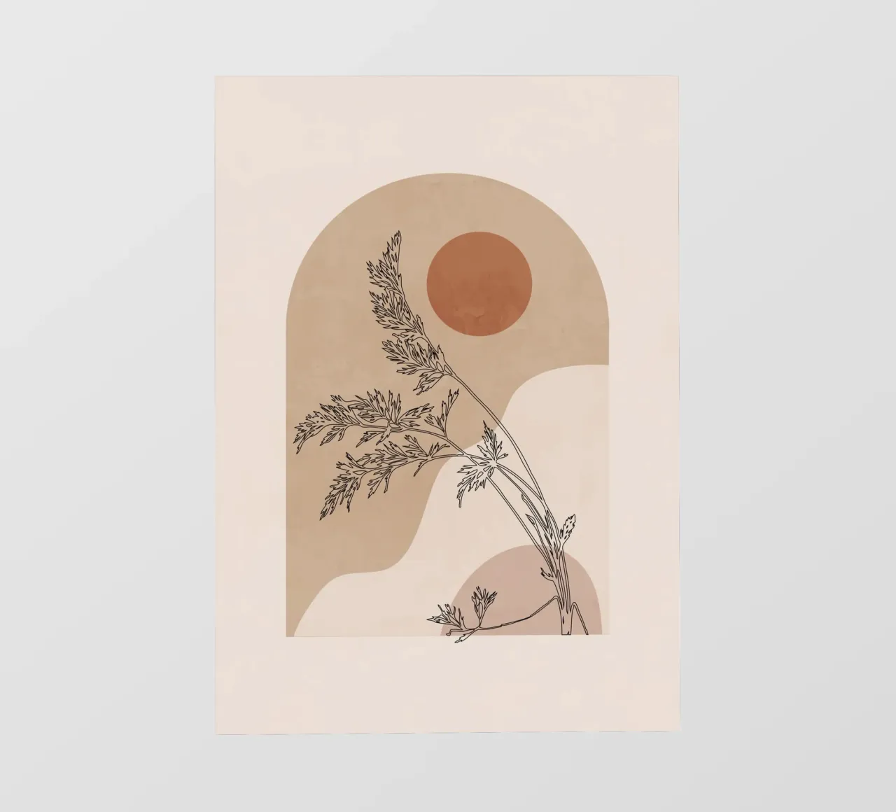 Arco botanico pellicola backlit da ThingDesign