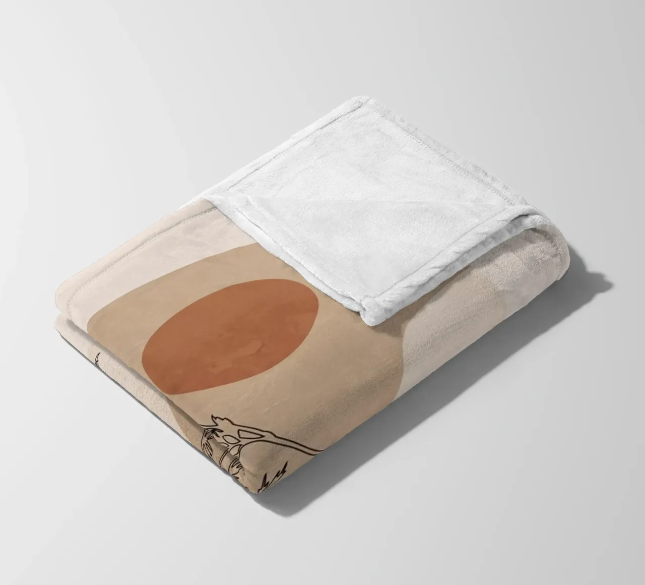 Arco botanico coperta in pile da ThingDesign