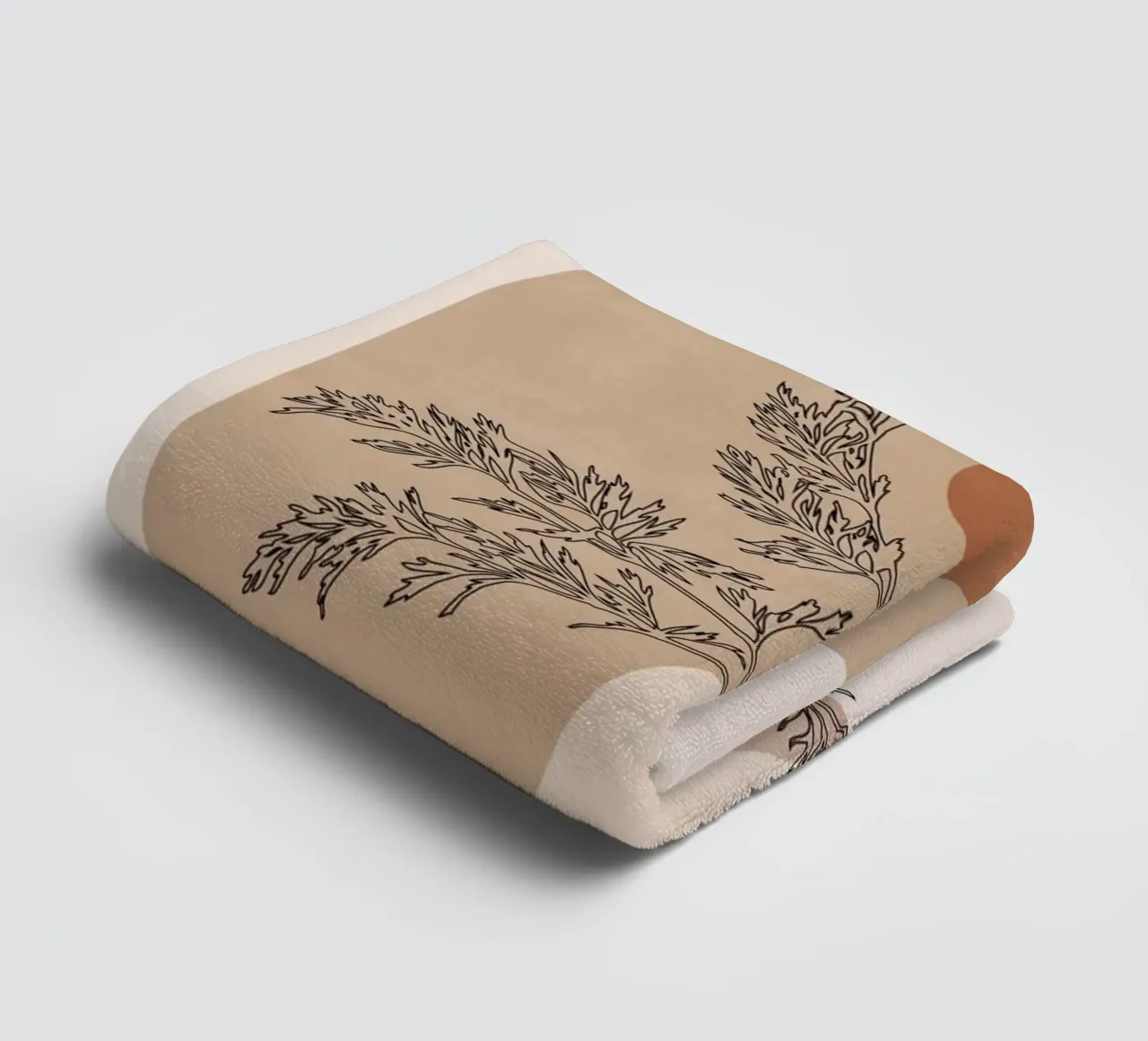 Arco botanico asciugamano da bagno da ThingDesign
