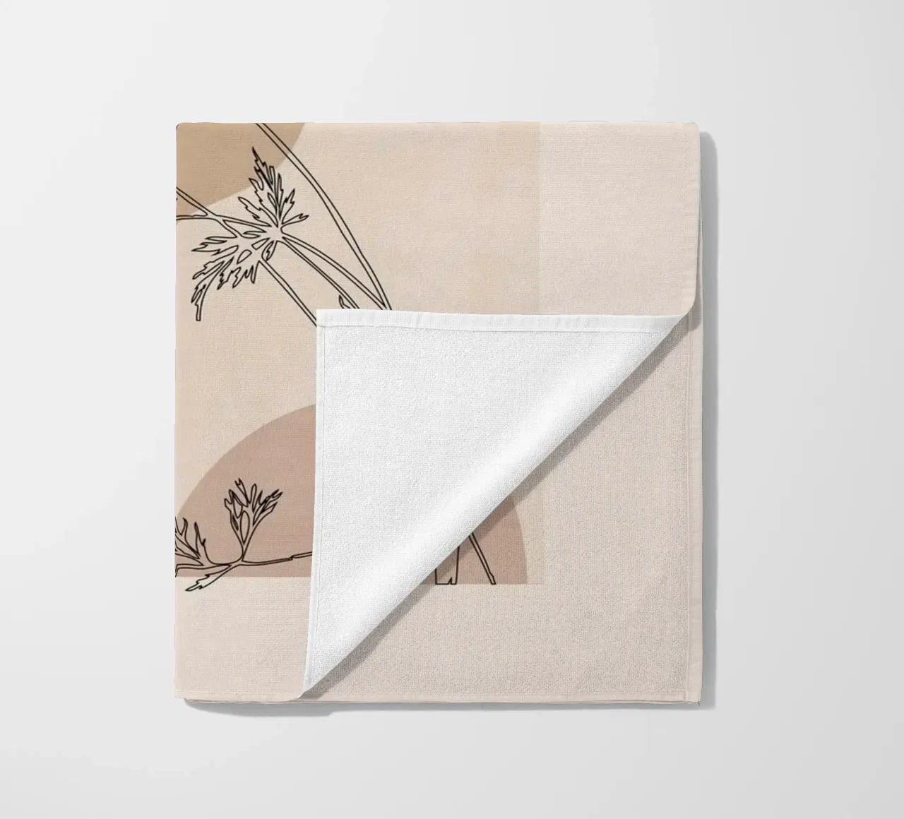 Arco botanico telo mare da ThingDesign