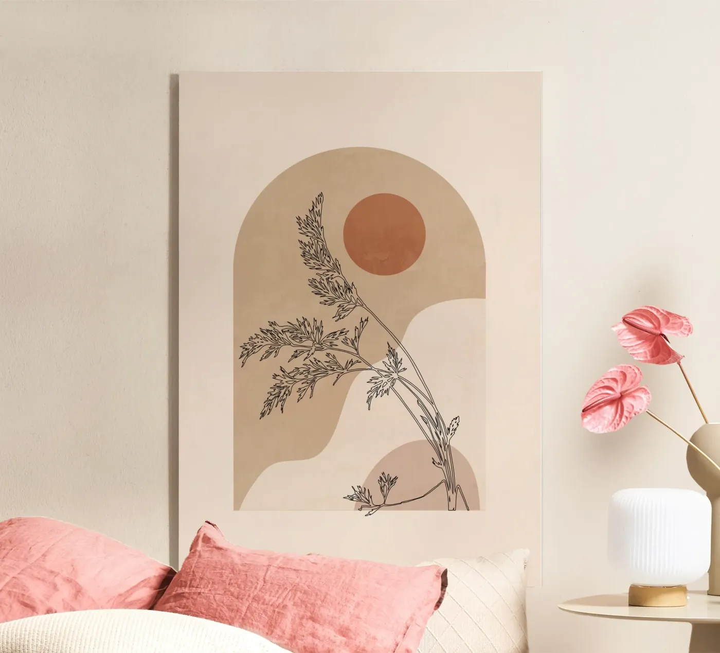 Botanische boog acryl van ThingDesign