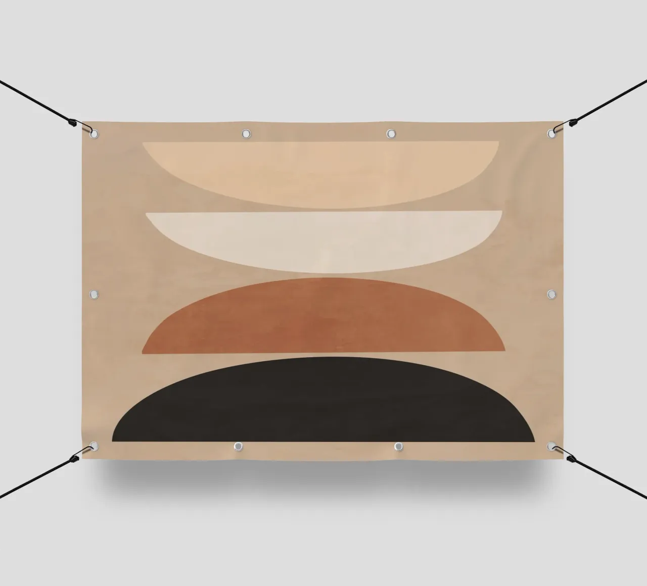Forme di equilibrio minimo telo in pvc da ThingDesign