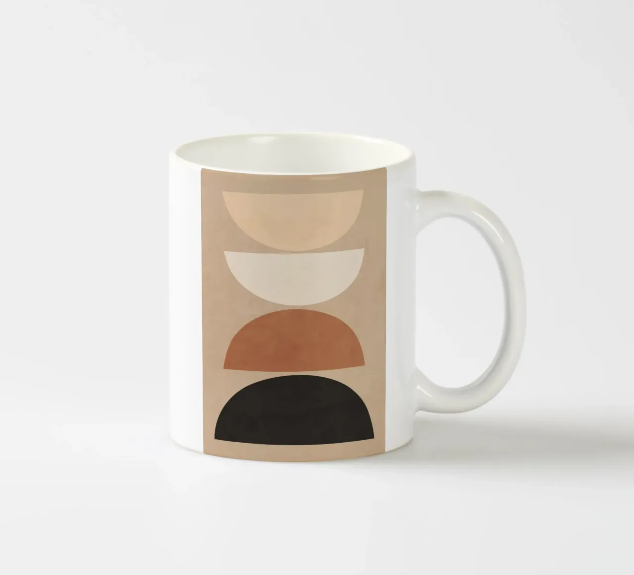 Forme di equilibrio minimo tazza in ceramica da ThingDesign