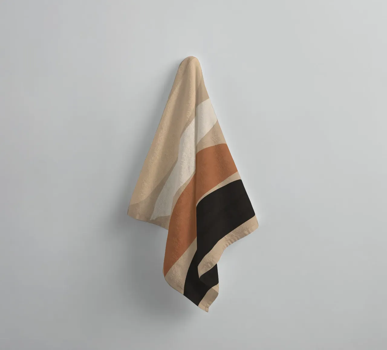 Minimal Balance Forms towel by ThingDesign