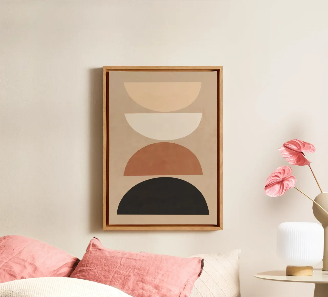 Minimal Balance Forms canvas by ThingDesign