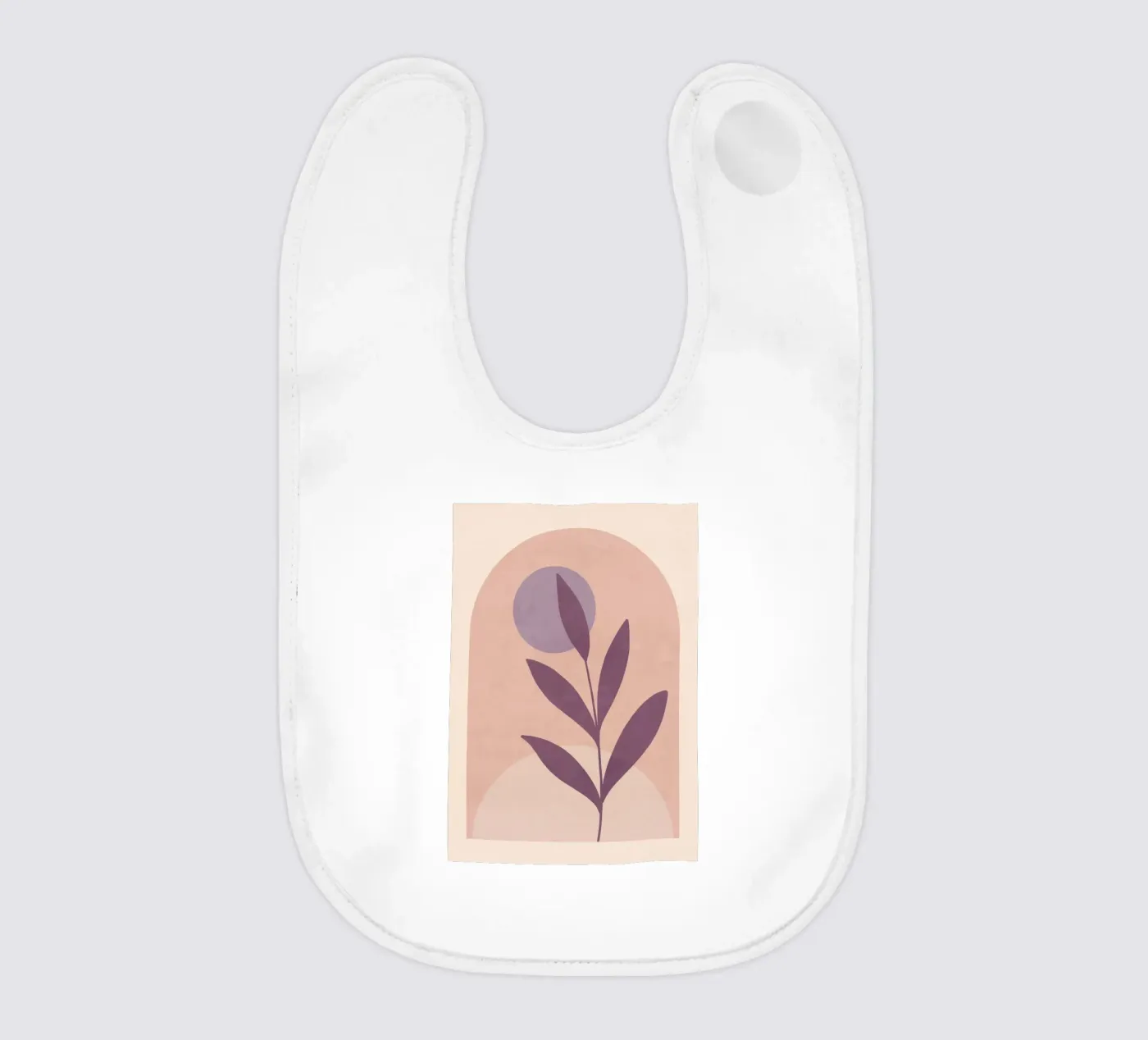 Violet Leaf Babylätzchen von ThingDesign
