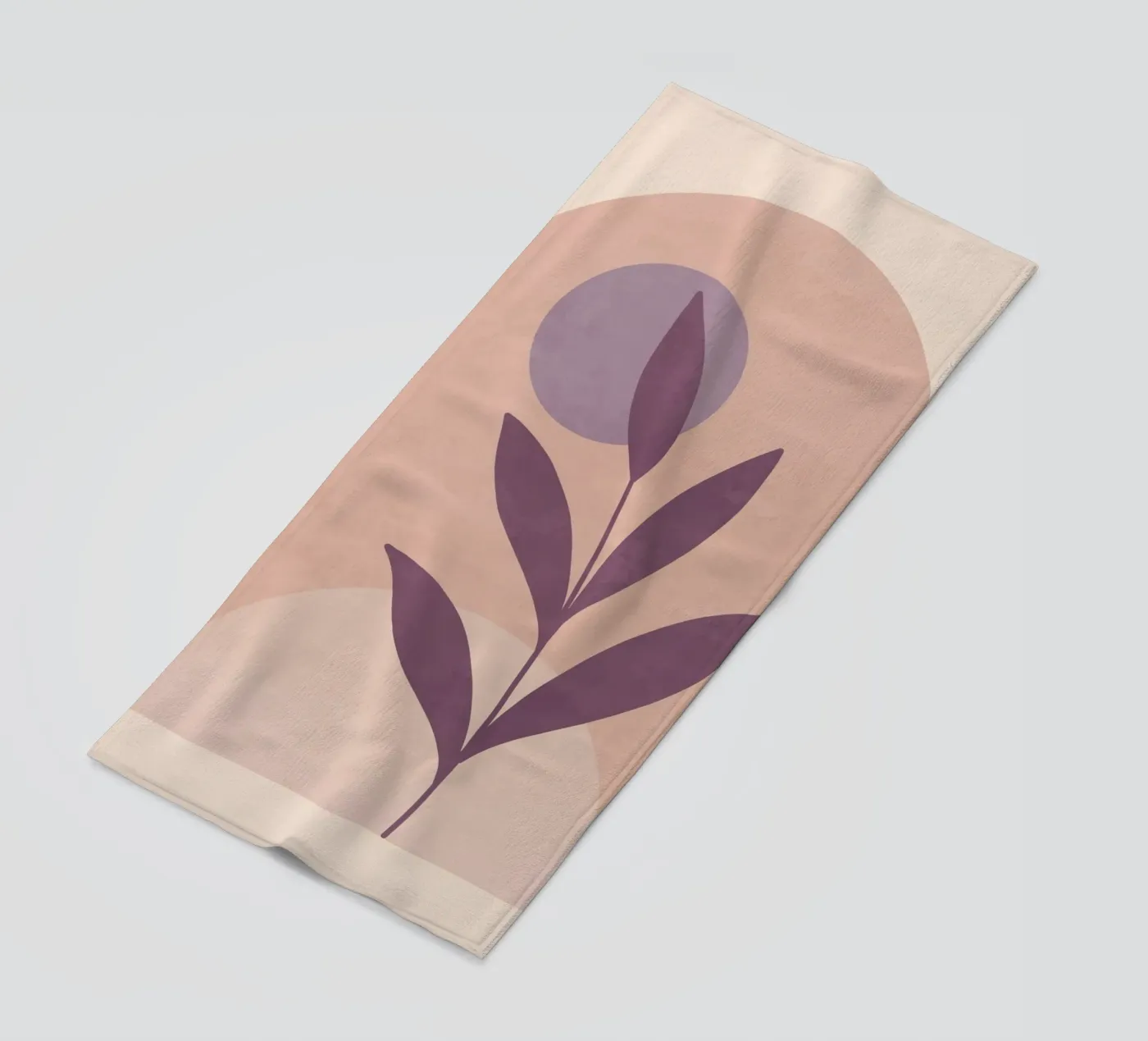 Violet Leaf serviette de plage de ThingDesign