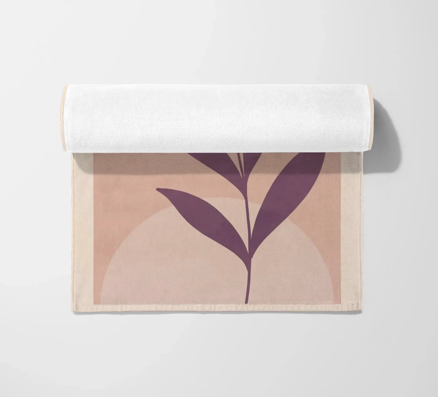 Violet Leaf serviette de plage de ThingDesign