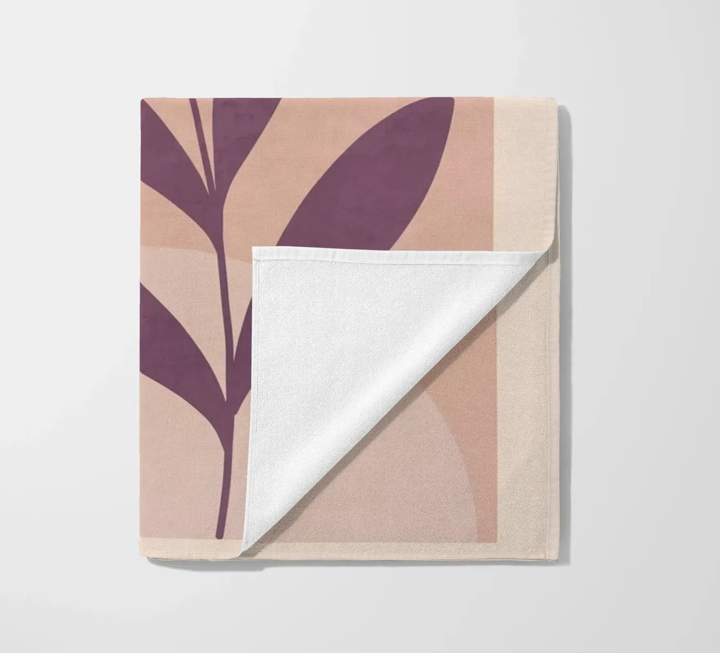 Violet Leaf serviette de plage de ThingDesign