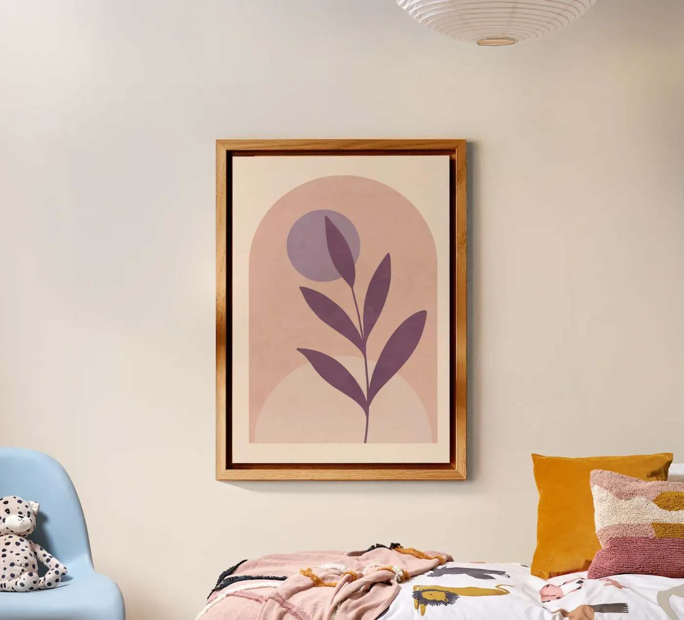 Foglia di violetta alluminio dibond da ThingDesign