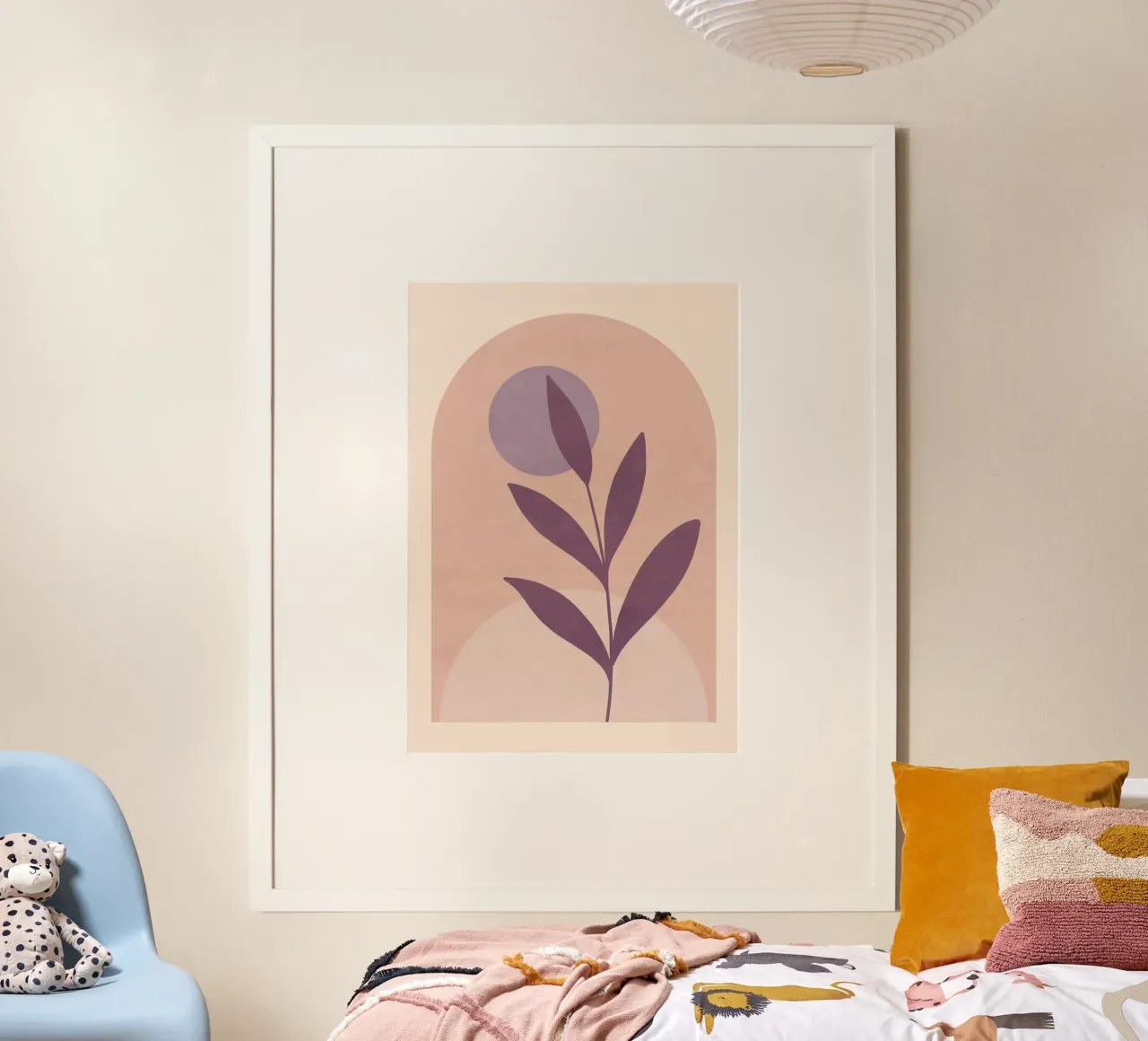 Violet Leaf poster by ThingDesign