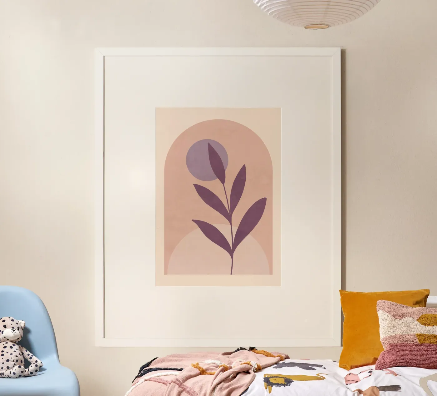 Violet Leaf poster by ThingDesign