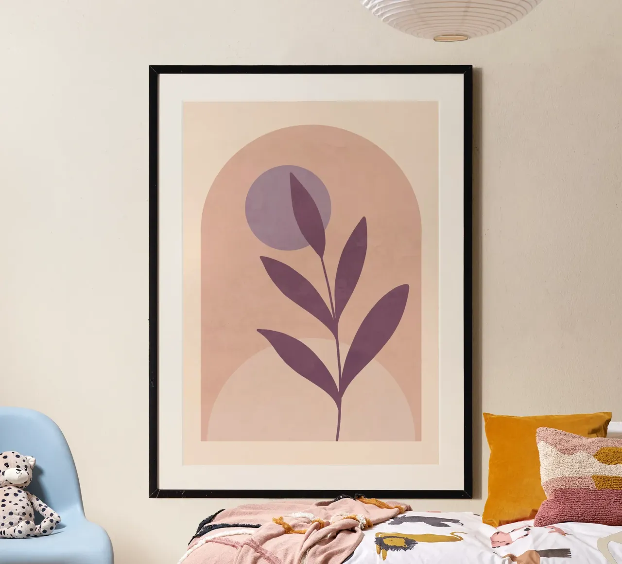 Violet Leaf poster by ThingDesign