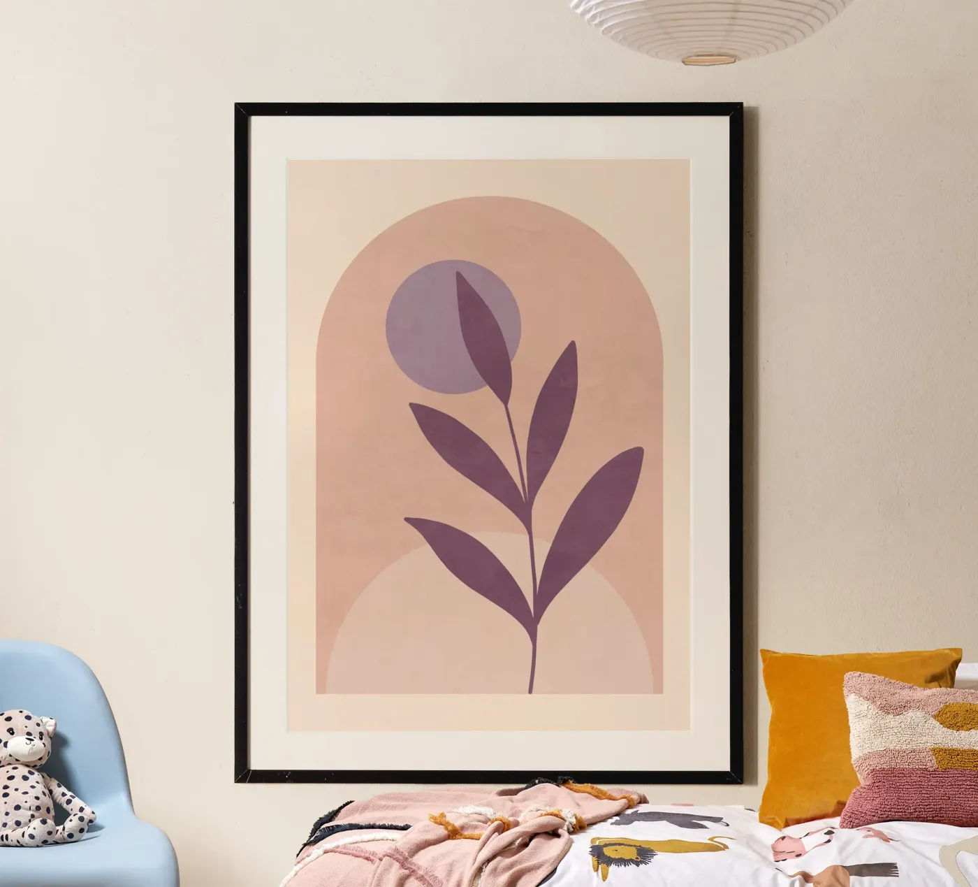 Violet Leaf poster da ThingDesign