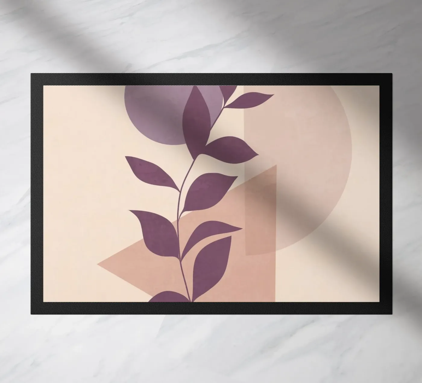 Violet Balance doormat by ThingDesign