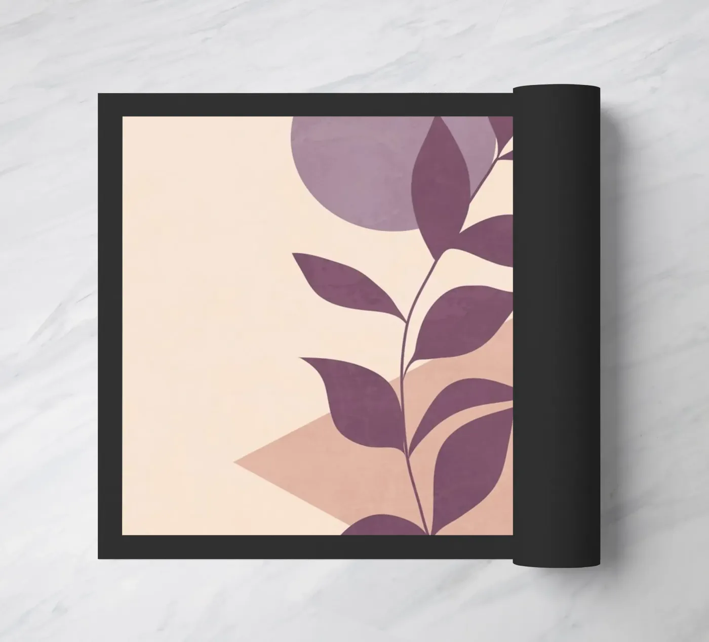 Violet Balance doormat by ThingDesign