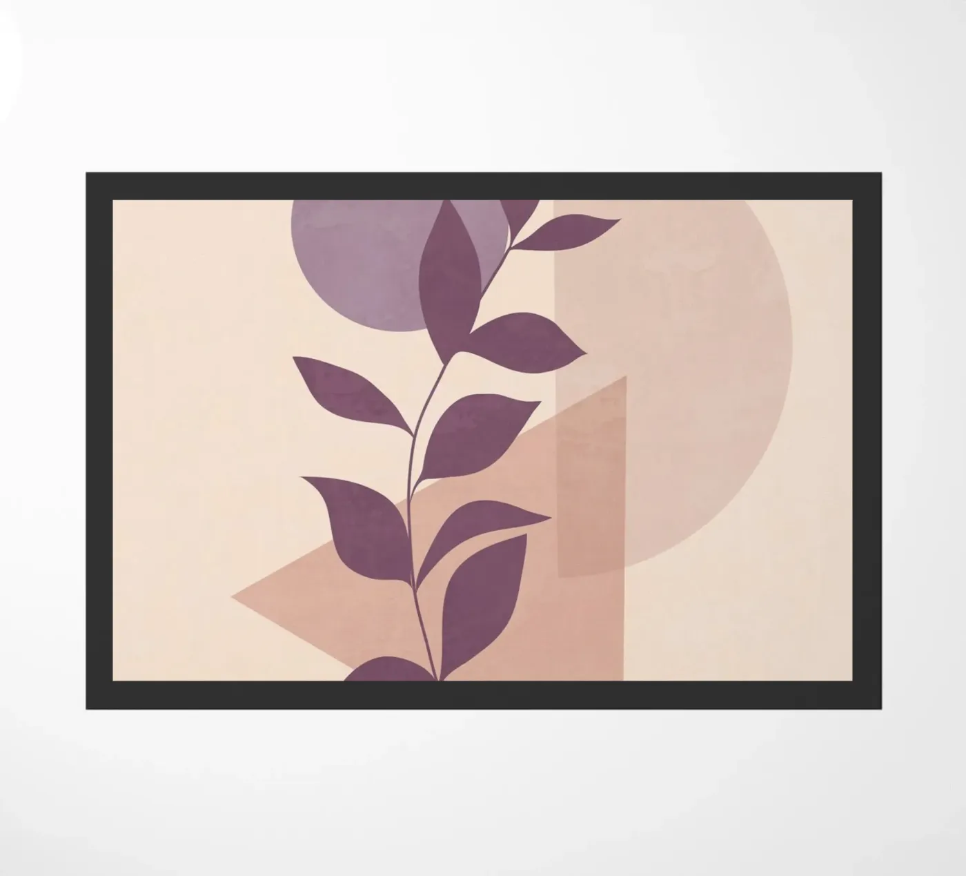 Violet Balance doormat by ThingDesign