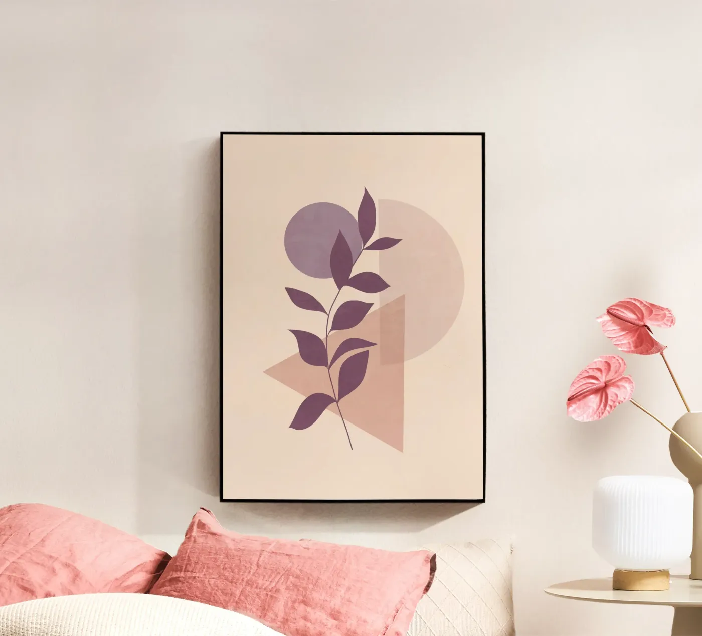 Violett Balance Acryl-Glas von ThingDesign