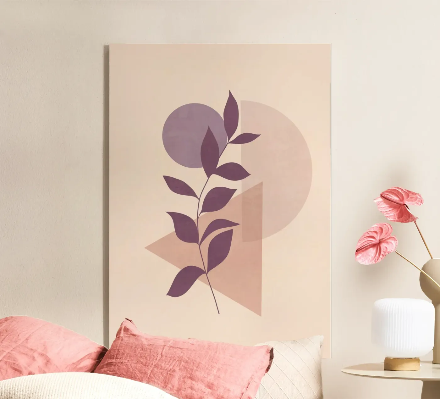 Violett Balance Acryl-Glas von ThingDesign