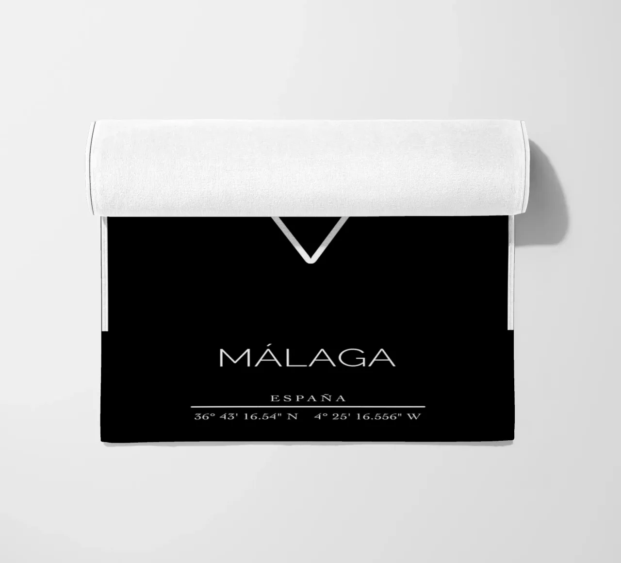 MALAGA - nero telo mare da CityLights