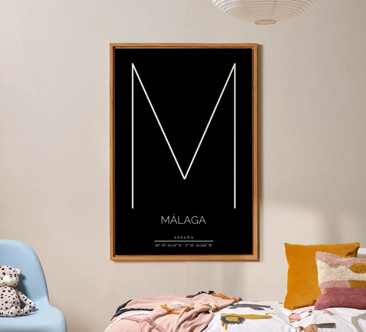 MALAGA - nero alu-dibond by CityLights