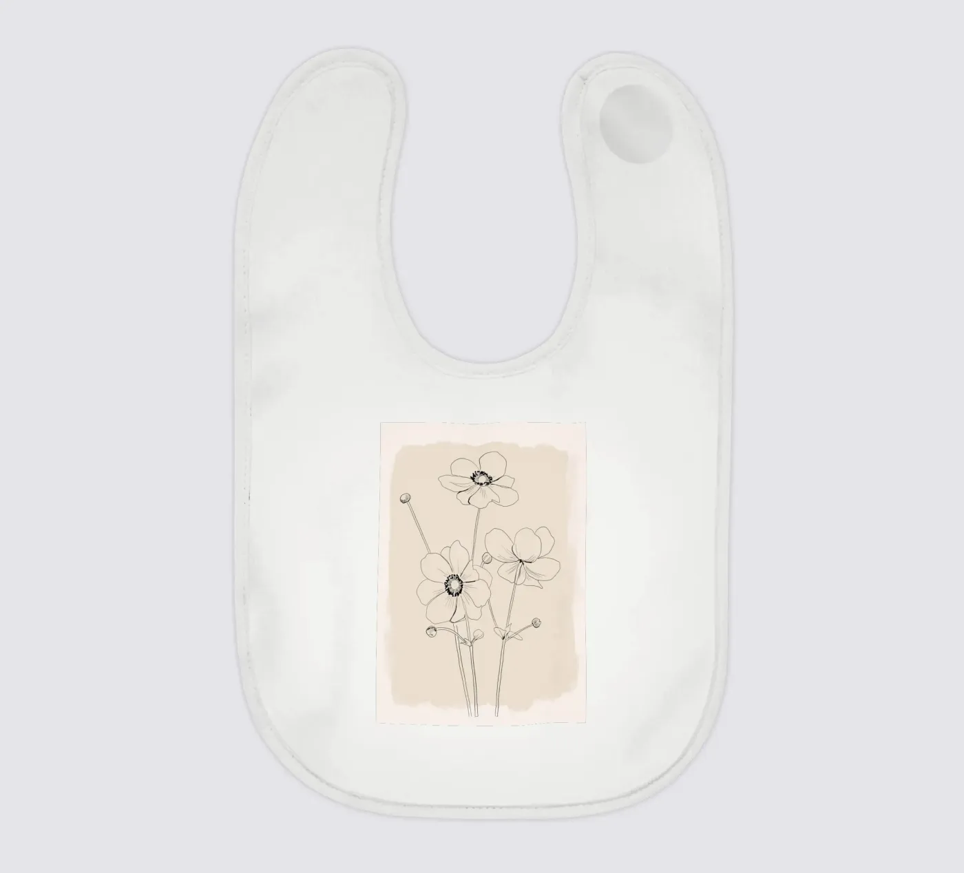 Fiore delicato bavaglino da ThingDesign