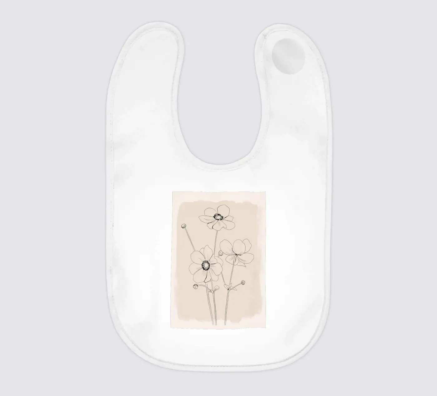 Fiore delicato bavaglino da ThingDesign
