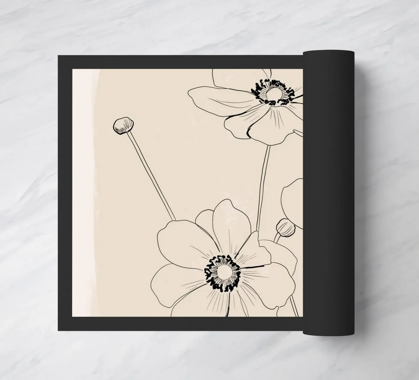 Gevoelige bloei deurmat van ThingDesign