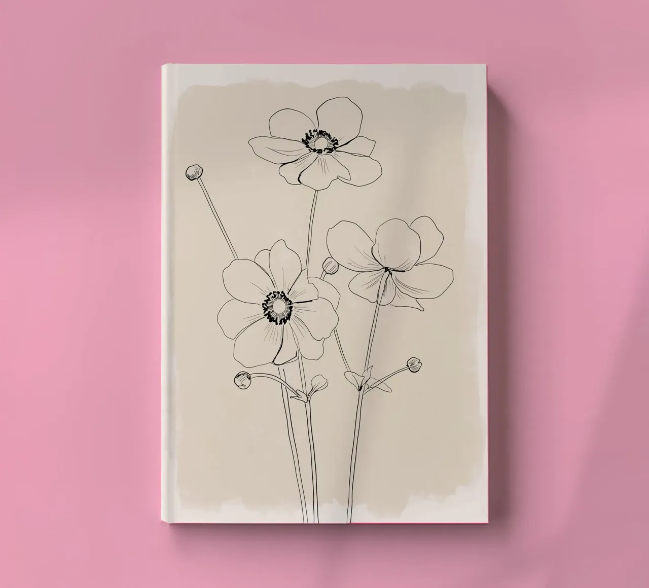 Delicate Bloom notebook by ThingDesign