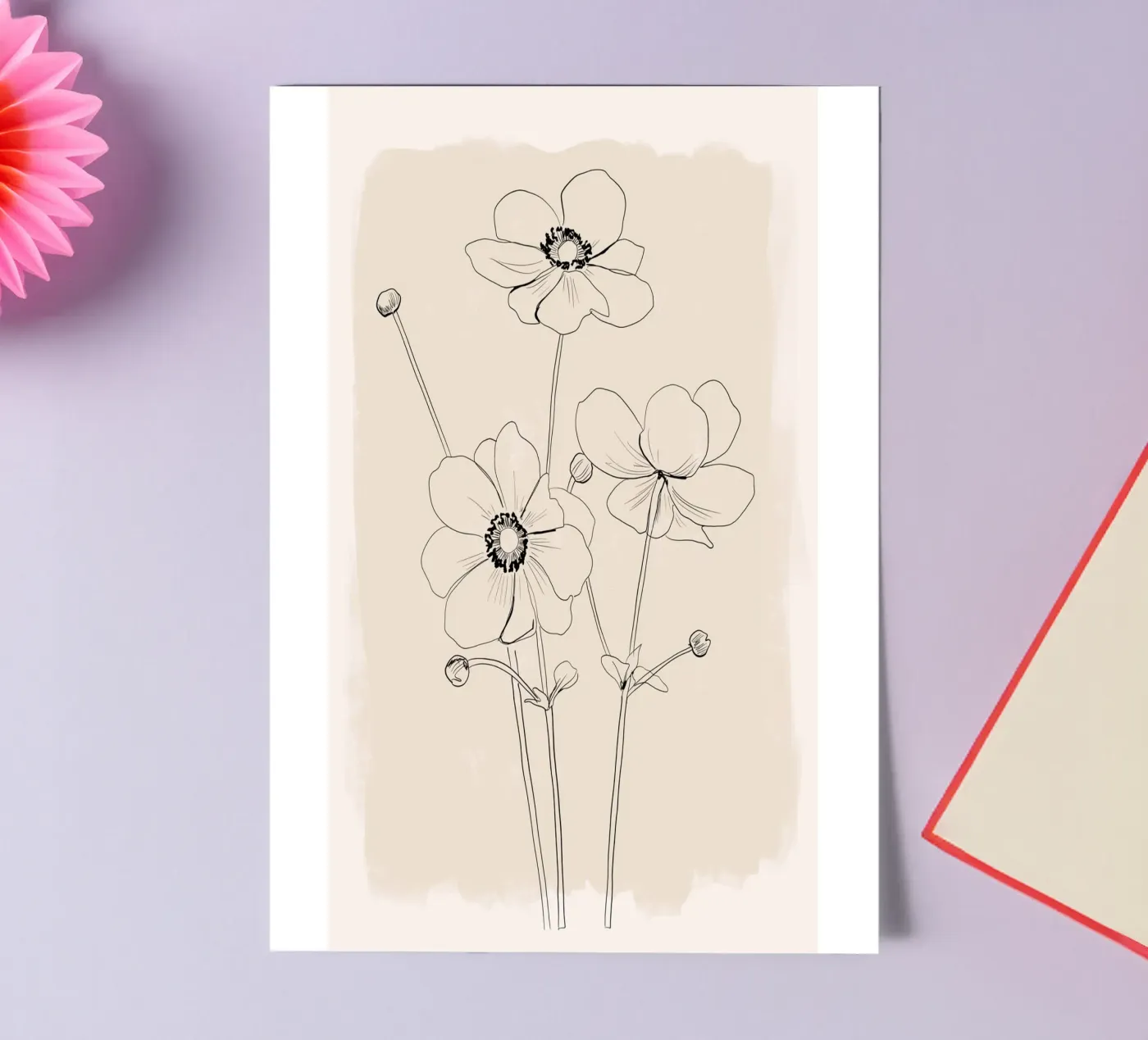 Delicate Bloom sticker sheet by ThingDesign