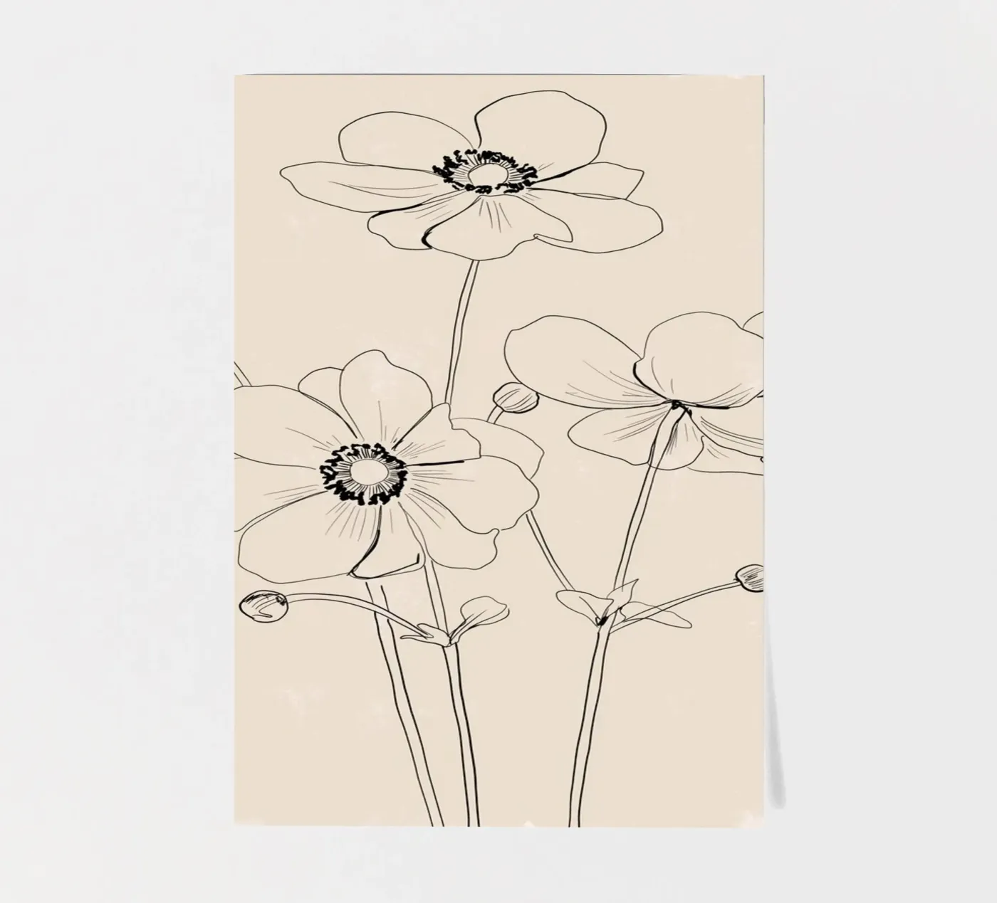 Delicate Bloom sticker sheet by ThingDesign