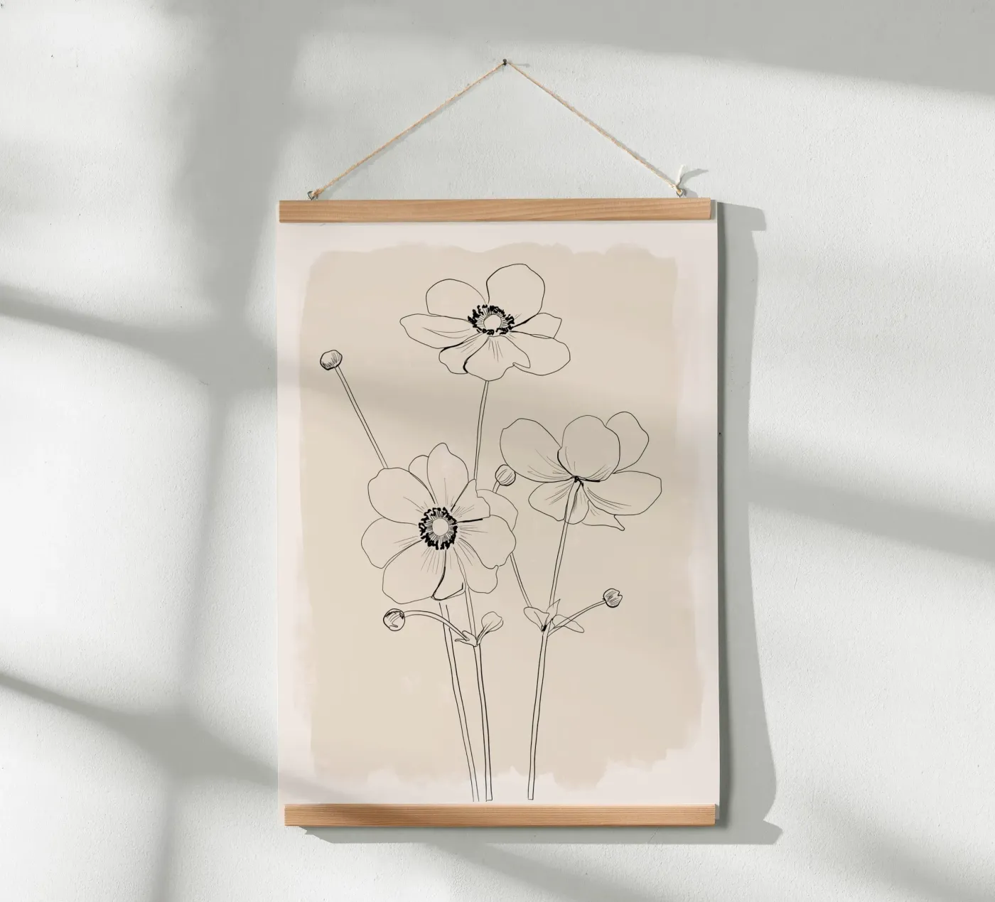 Zarte Blüte Poster von ThingDesign