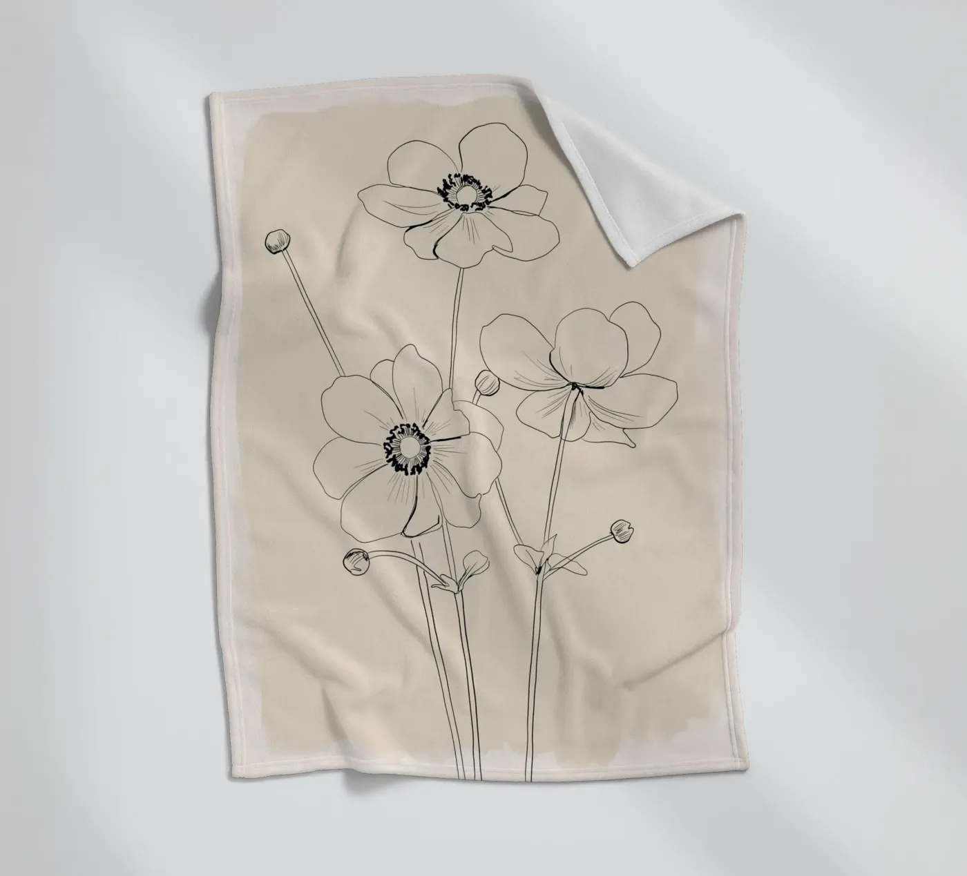 Gevoelige bloei fleecedeken van ThingDesign