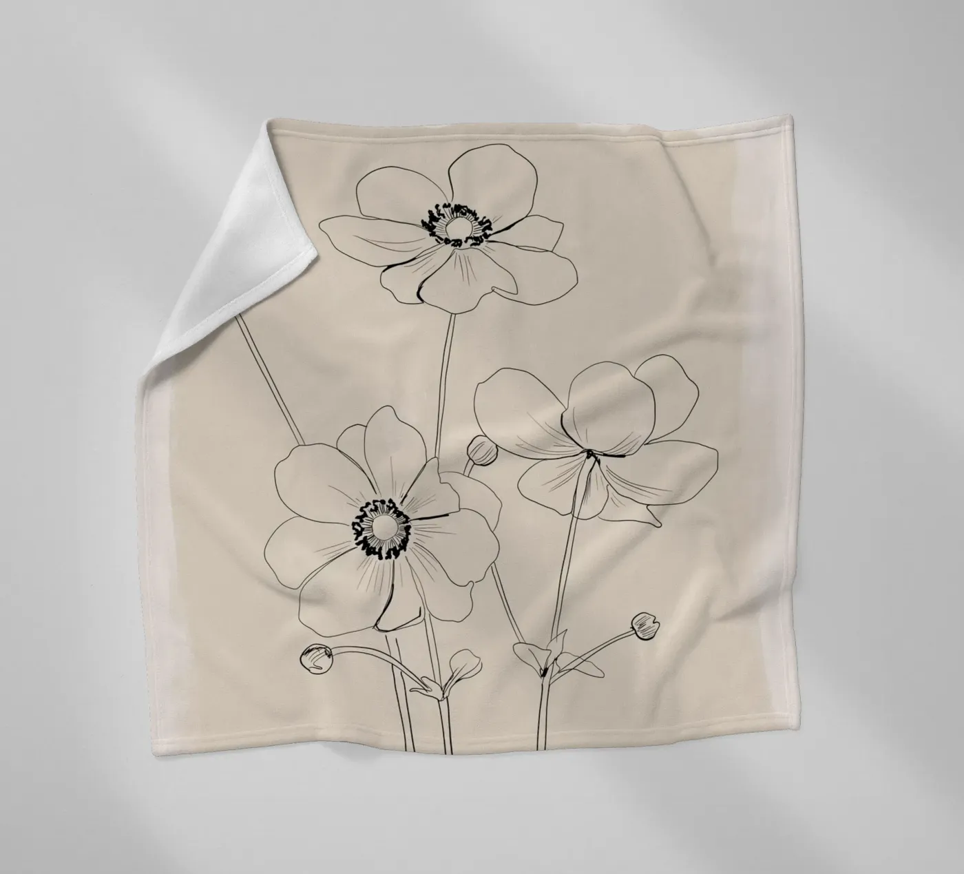 Gevoelige bloei fleecedeken van ThingDesign