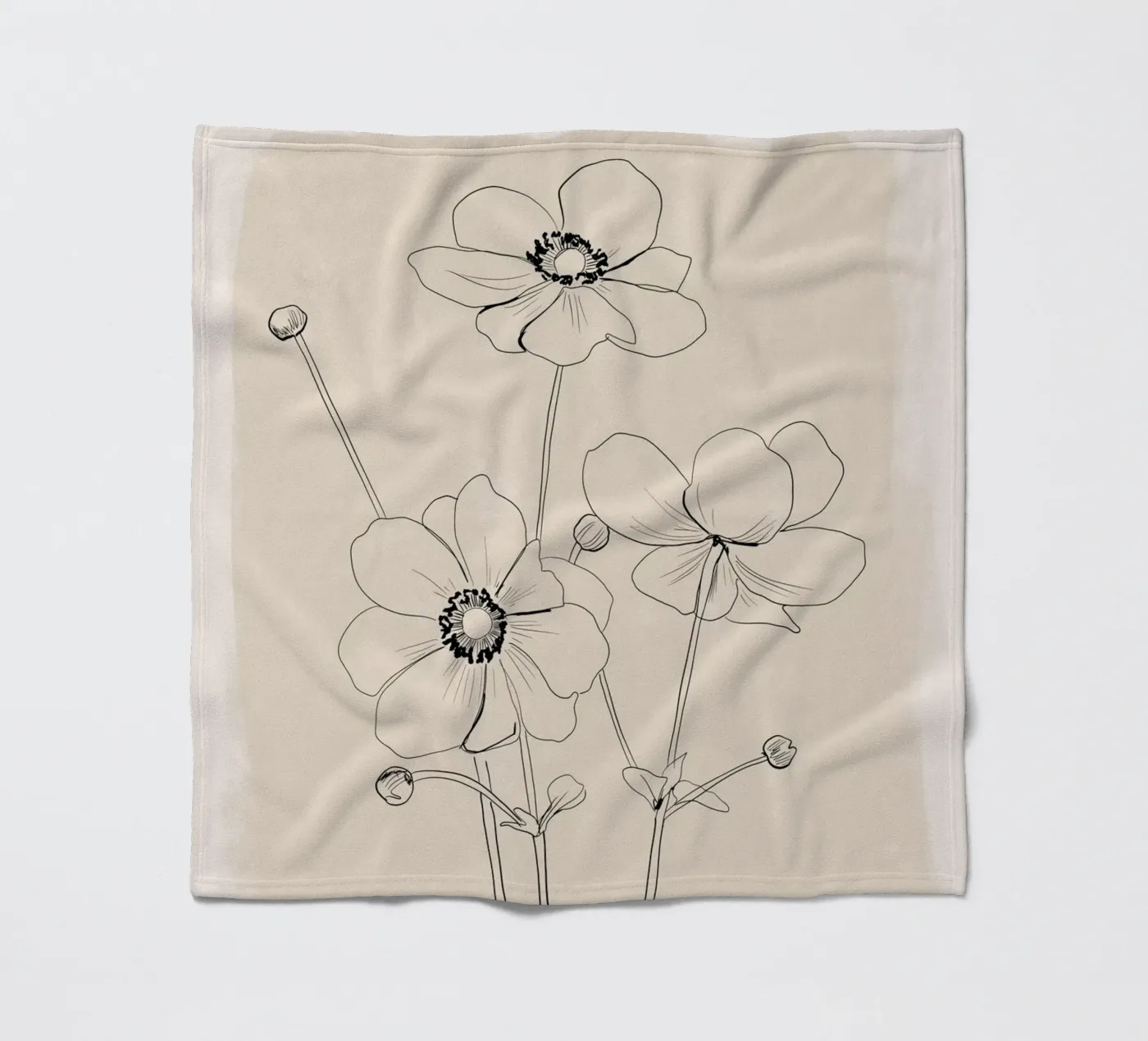 Gevoelige bloei fleecedeken van ThingDesign