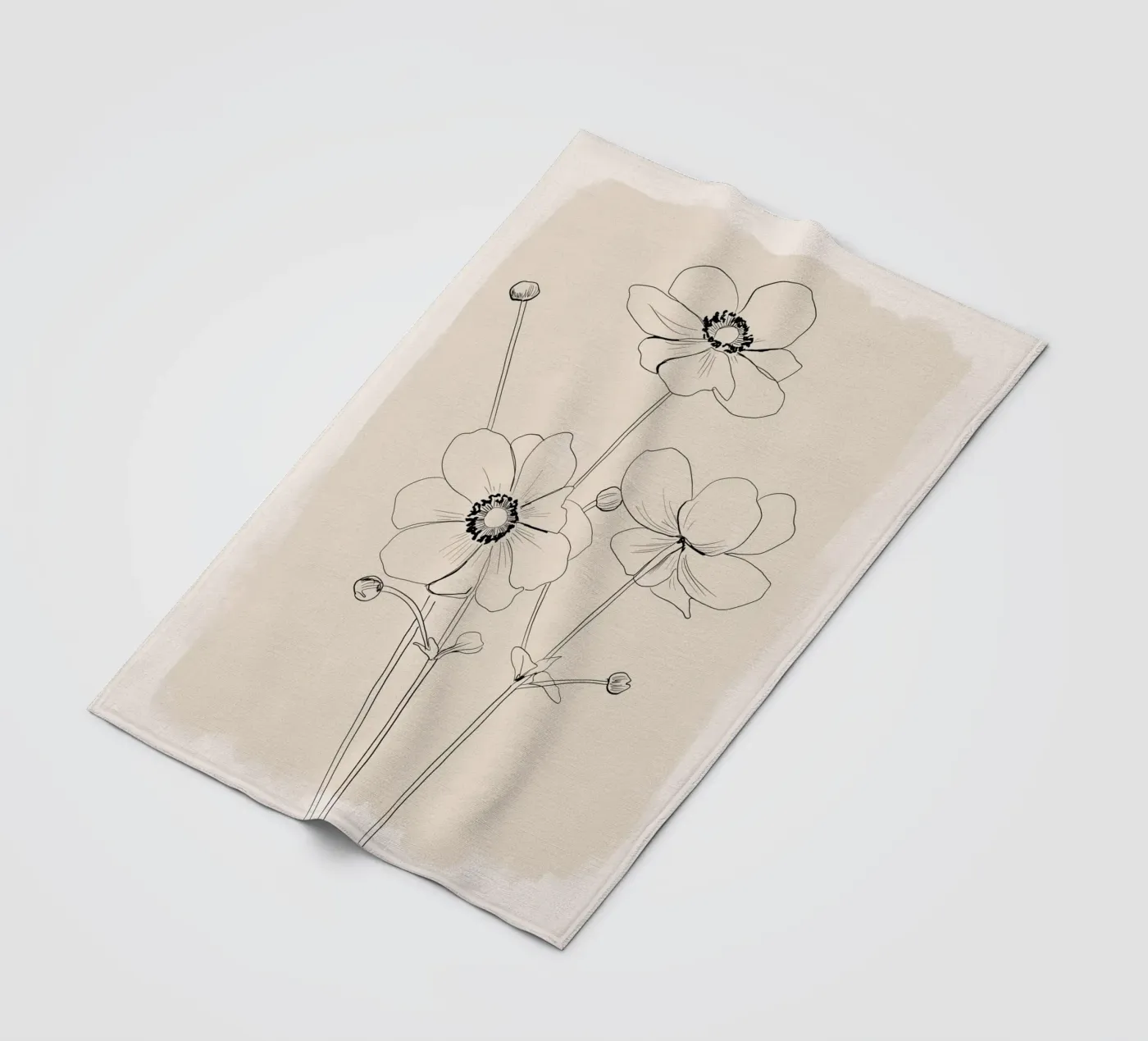 Gevoelige bloei fleecedeken van ThingDesign