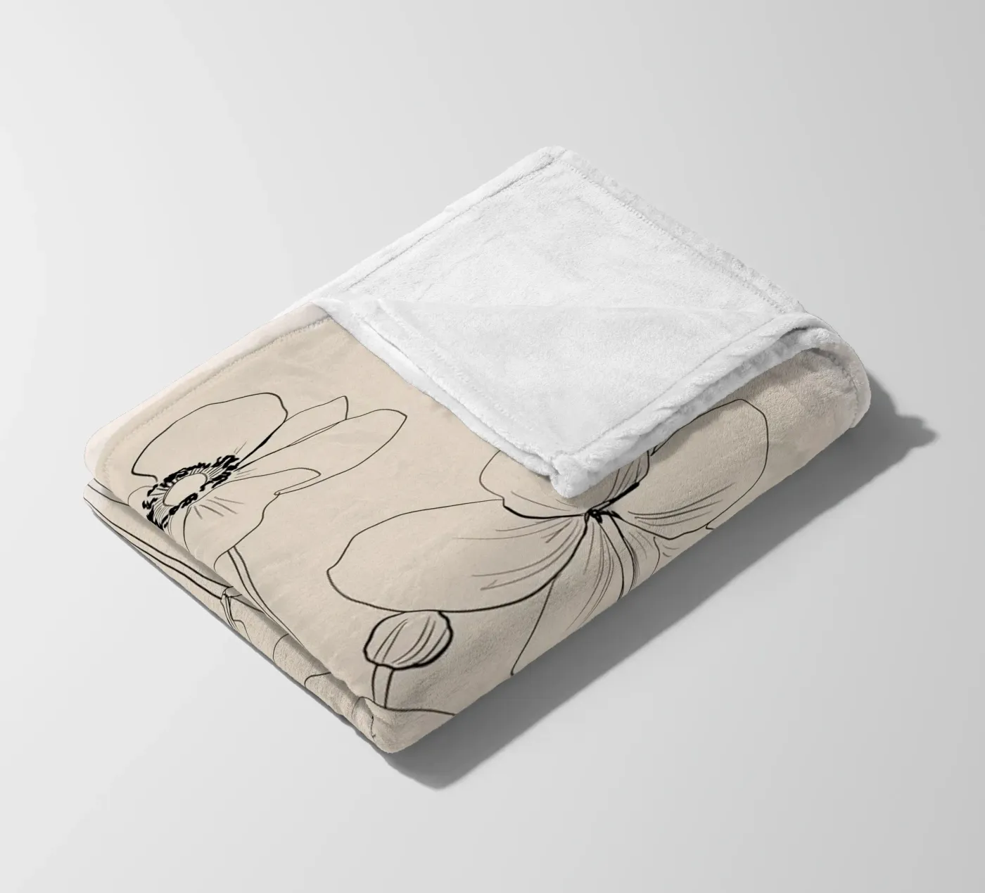 Gevoelige bloei fleecedeken van ThingDesign