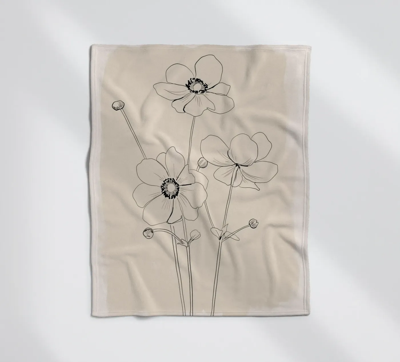 Gevoelige bloei fleecedeken van ThingDesign